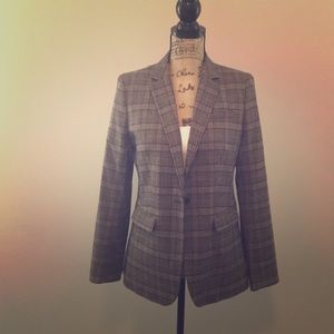Plaid Banana Republic Blazer